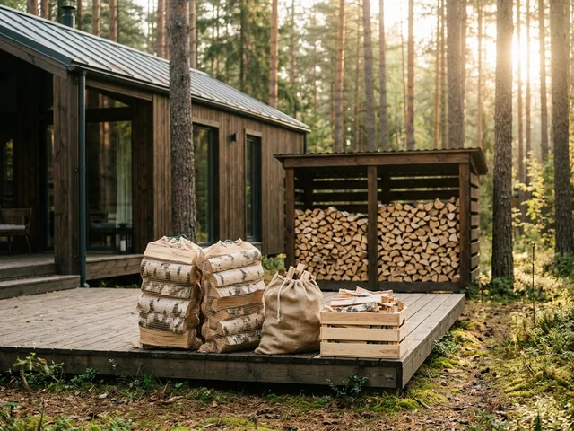 Дрова для дачи выходного дня в Коммунарке
